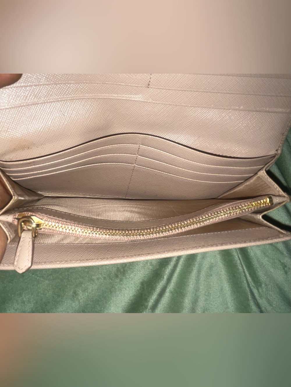 authentic Prada Saffiano Leather Bow Flap with removable Chain Wallet - Picture 12 of 12